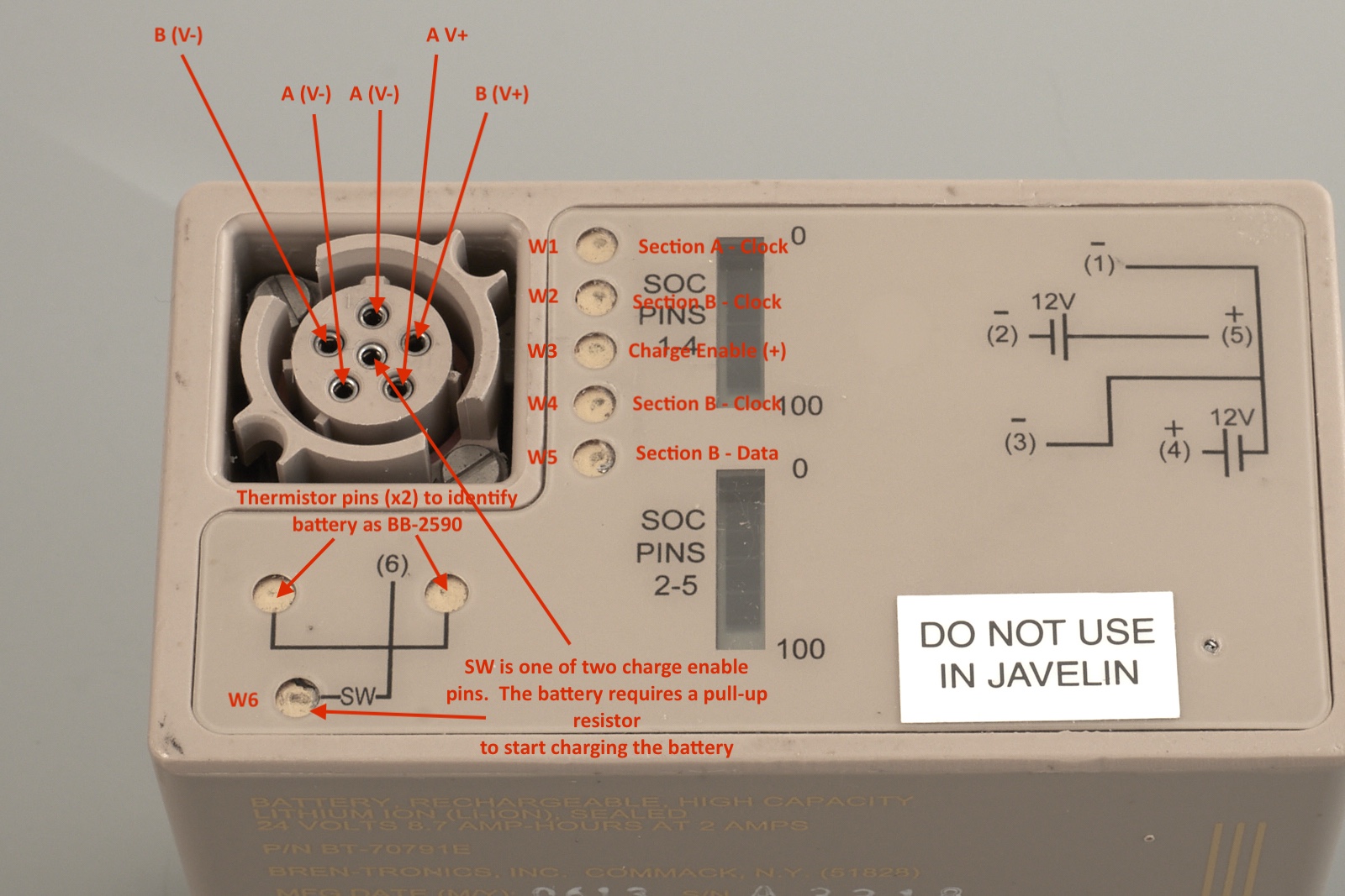 SupplyNet | BB-2590 SMBUS Male Connector